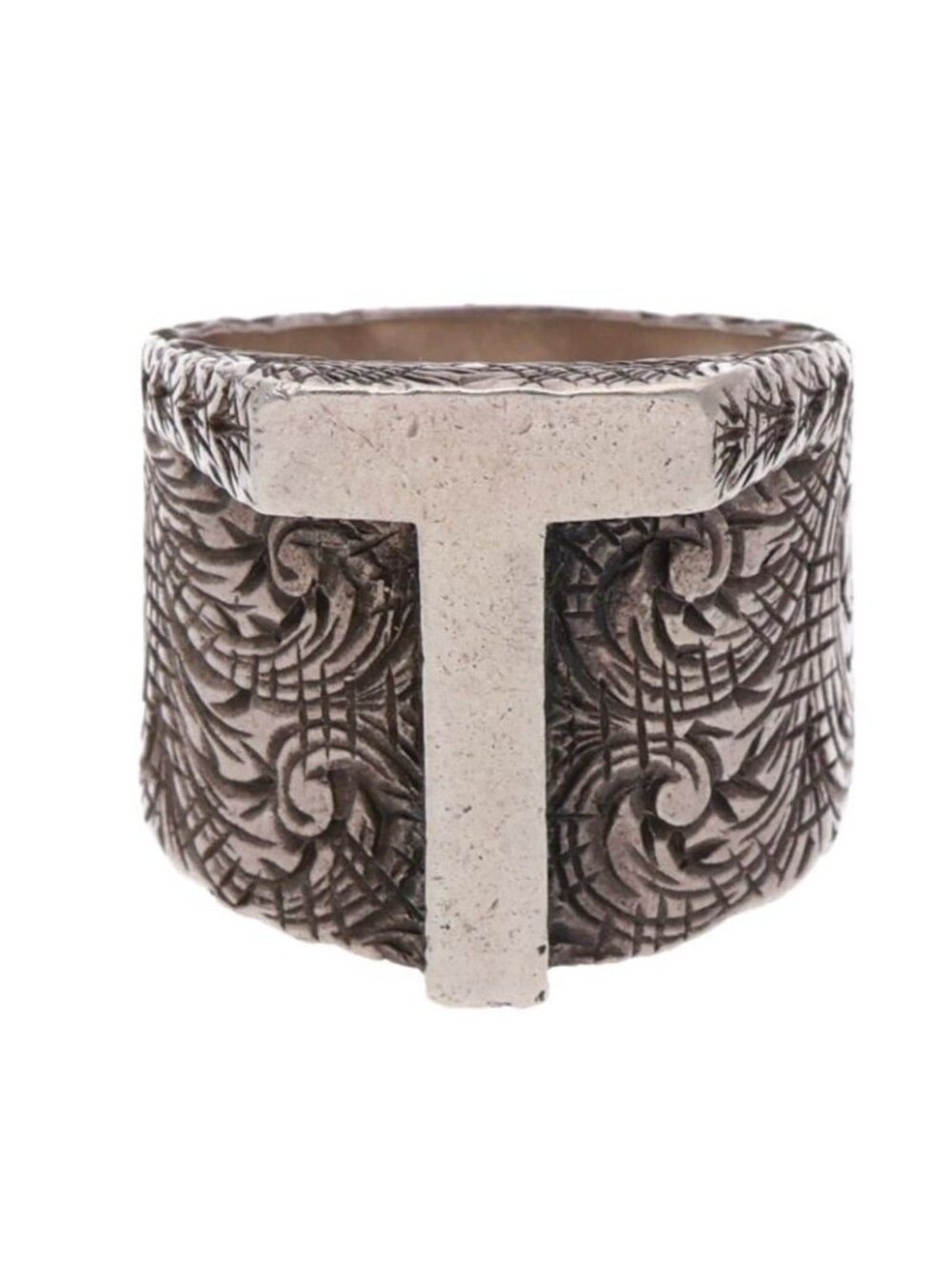 Gucci Arabesque Pattern Ring